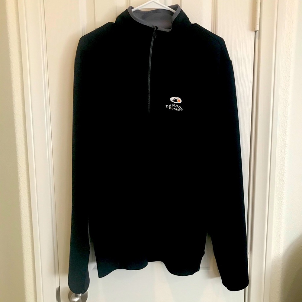 Antigua Bandon Dunes 1/4 Zip Pullover Size M